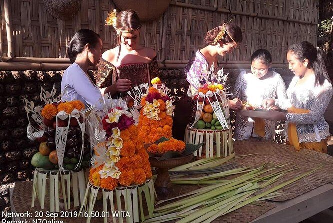 Bali Hindu Ritual's Offering Making Class - The Scenic Venue and Logistics