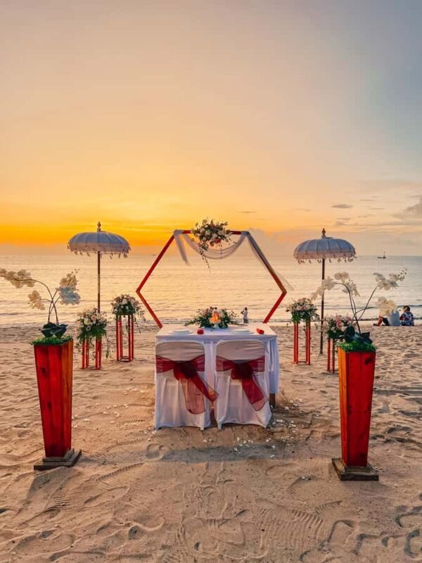 Bali: Jimbaran Bay Romantic Spa and Seafood Sunset Dinner - FAQs