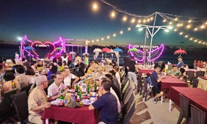 Bali: Jimbaran New Dewata Cafe Seafood Meal With Drinks - Location and Setting