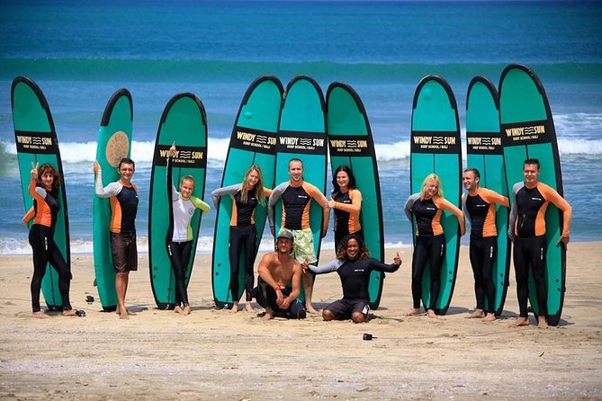 Bali, Kuta: Beginner Surfing Lesson With Windy Sun Surf School - Date, Travelers, and Logistics