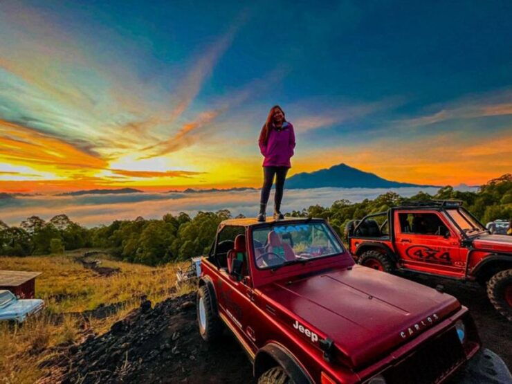Bali: Mount Batur 4WD Jeep Sunrise & Hot Spring Optional - Highlights