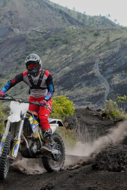 Bali: Mount Batur Dirt Bike Adventure With Lunch - Lunch and Cuisine Details