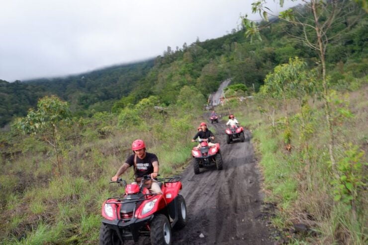 Bali: Mount Batur Quad Bike Tour and Natural Hot Springs - Experience