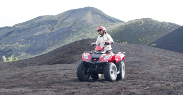 Bali: Mount Batur Quad Bike Tour and Natural Hot Springs - Complimentary Pickup