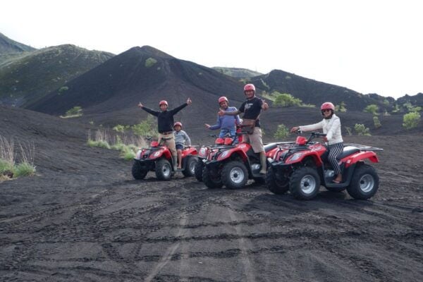 Bali: Mount Batur Quad Bike Tour and Natural Hot Springs - Exclusive Use of Mt. Batur Lounge