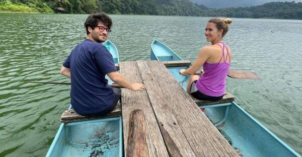 Bali :Munduk Hidden Best Watertfalls & Traditional Canoing - Capturing Stunning Photos at the Twin Lake Viewpoint