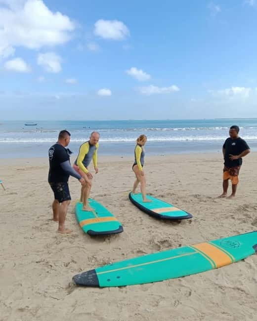 Bali: Nusa Dua Beginner Surf Lesson with Pro Instructor - The Sum Up