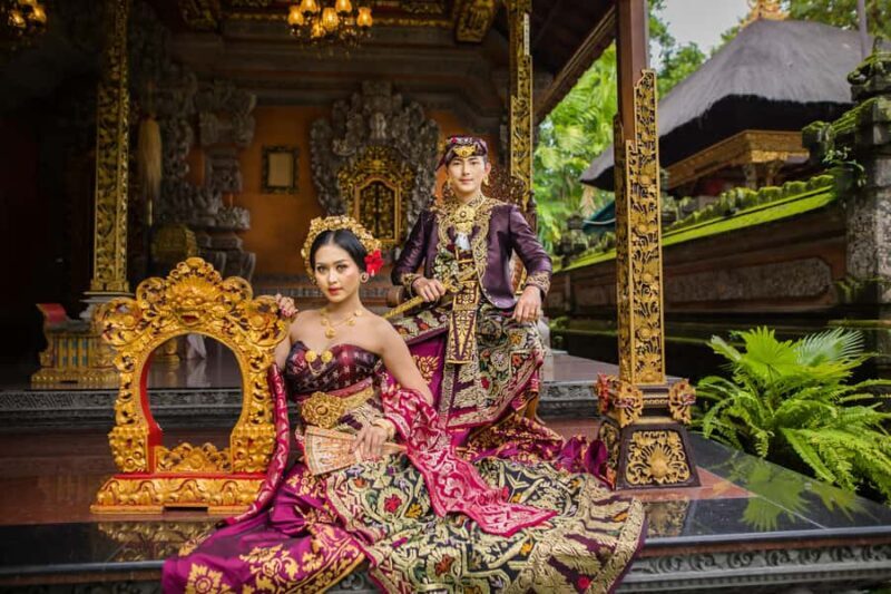Bali Photo Session With Balinese King and Queen Outfit - Good To Know