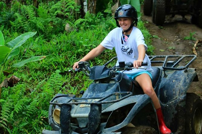 Bali Quad Bike ATV Passing Through Waterfall, Cave & Rice Fields - Pickup and Drop-off Service