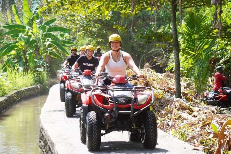 Bali Quad BIKE :ATV Ride in Ubud through Tunnel, Rice Fields - First Impressions and General Overview