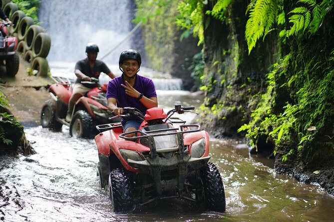 Bali Quad Bike Through Gorilla Cave - Monkey Forest and Waterfall - Tour Overview