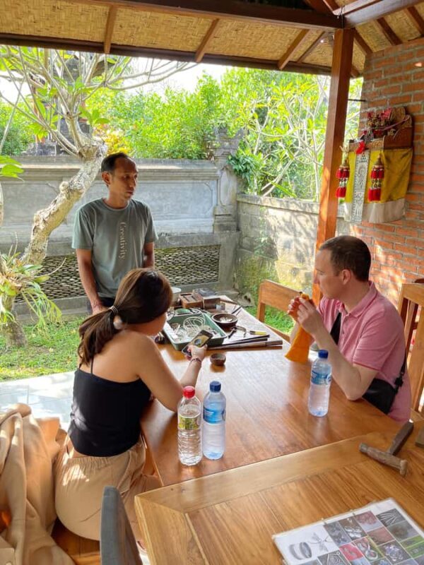 Bali Silver Making Class with Local Teacher - Who Will Love This Tour?
