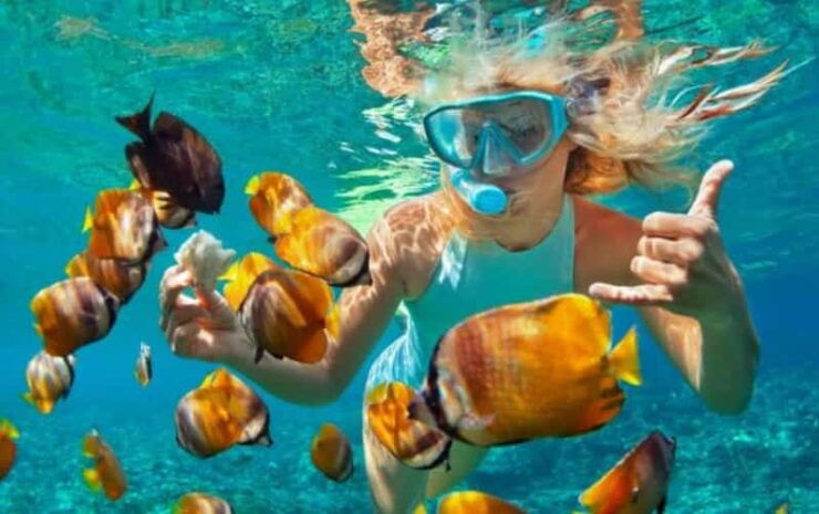 Bali: Snorkeling at Blue Lagoon Beach & Thrilling ATV Ride - Snorkeling Adventure