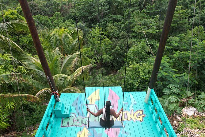 Bali Style swing with Dunn's River Falls & Secret Falls - Good To Know