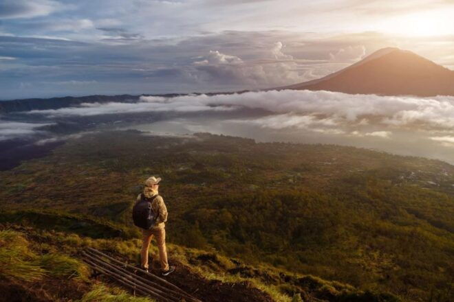 Bali Sunrise: Batur Majestic Trek, Hot Springs & Coffee - Transportation and Itinerary