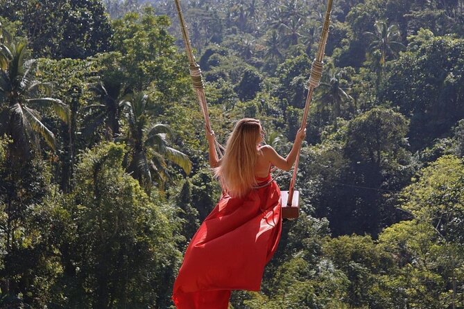 Bali Swing Monkey Forest Waterfall Tour and Lunch - Directions to Waterfalls