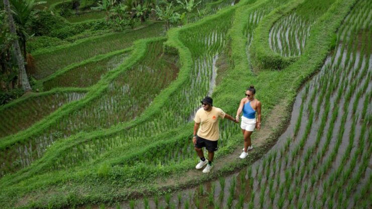 Bali: Swing, Temple, Gate, and Rice Terrace Adventure - Heaven Swing Experience