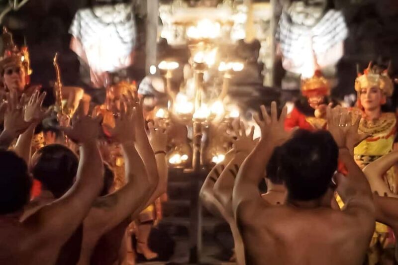 Bali Traditional Kecak Fire Dance & Night Market Tour - Good To Know