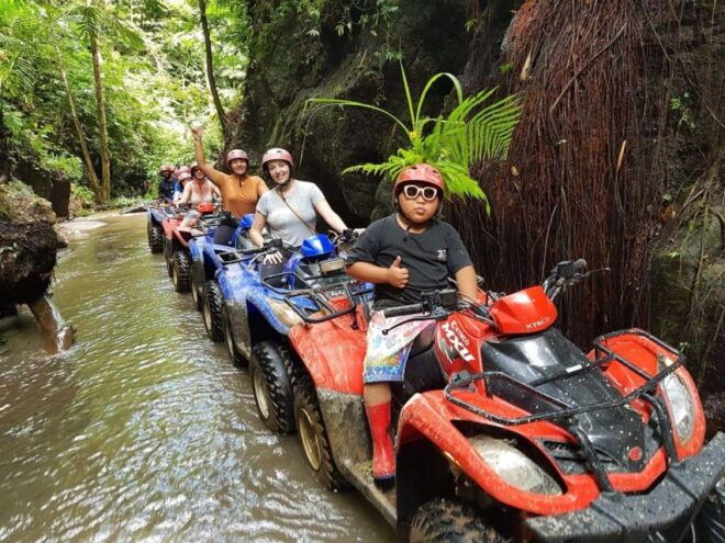 Bali; Ubud Jungle, River, Waterfall & Tunnel Quad Bike Tours - Meeting Point and Logistics
