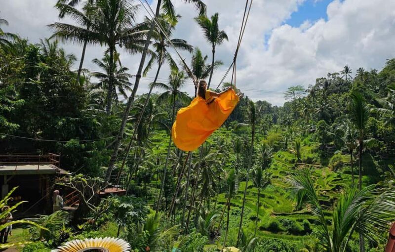 Bali/Ubud: Kanto Lampo Waterfall, Monkey Forest & Swing Tour - The Sum Up