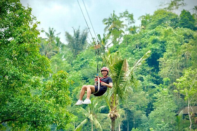 Bali Ubud Zipline River Rafting and Rice terrace Tour with Lunch - Good To Know