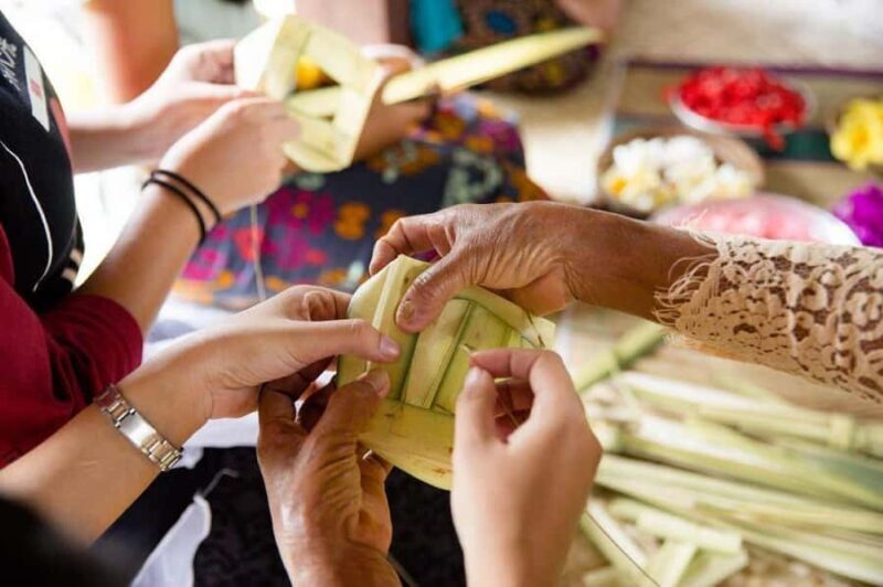 Bali: Village Cultural Tour with Cooking Class - Hands-On Crafting & Creating Offerings