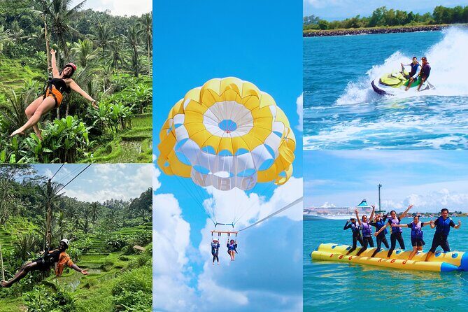 Bali: Zipline + Watersport Trio (Jetski, Parasailing, BananaBoat) - Good To Know