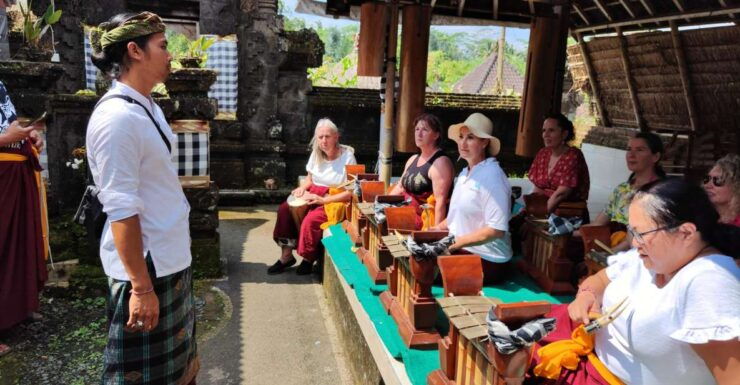 Balinese Gamelan Dance Lesson and Traditional Village Tour - Booking Details for the Experience