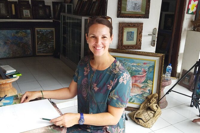 Balinese Painting Class in Ubud - End Point