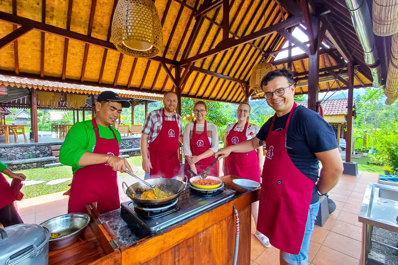 Balinese Vegan Cooking Class in East Bali with Garden Tour - Starting at Cepik Villa Sidemen