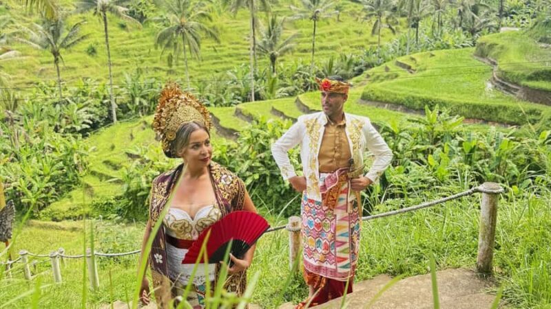 Bali:Traditional Wedding Photoshoot +Massage Rice Field View - Practical Details & Considerations