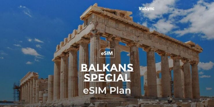 Balkans Region Travel Esim High Speed Mobile Data Plan - Data Options and Connectivity