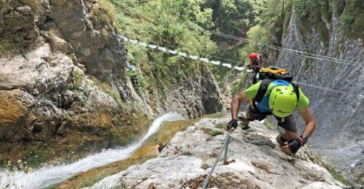 Ballino: Rio Ruzza via Ferrata Trip With Mountain Guide - Trip Overview