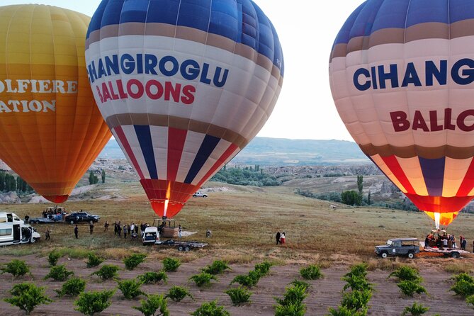 Balloon Flight Over Cappadocia Cat Valley 1 Hour All Inclusive Basket of 16-18 - Location of Hot Air Balloons