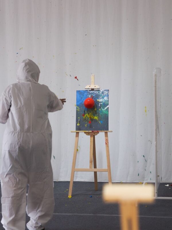 Balloon Splatter Art @ Play at Loft - Johor Bahru - How the balloon-splatter session works