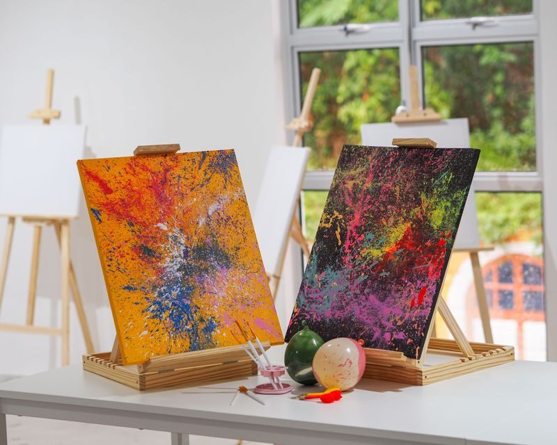 Balloon Splatter Art @ Play at Loft - Johor Bahru - A creative outing for families, friends, or solo makers