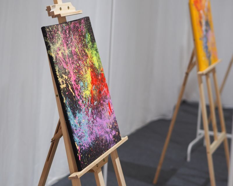 Balloon Splatter Art @ Play at Loft - Johor Bahru - What your finished artwork means for the price