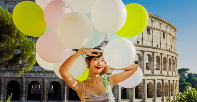 Balloons Experience in Rome: Private Photoshoot - Colosseum Specifics