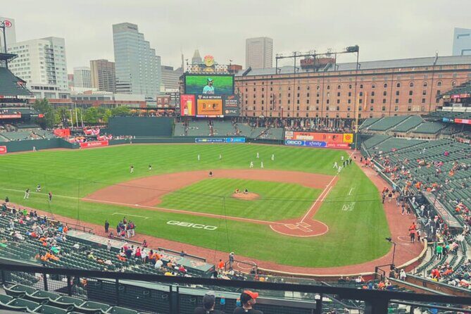Baltimore Orioles Baseball Game Ticket at Oriole Park - The Stadium Experience at Oriole Park