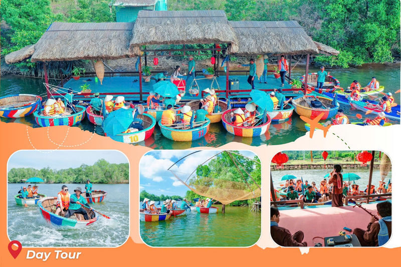 Bamboo Basket Boat Tour in Phu Quoc - A short river ride with a lively twist