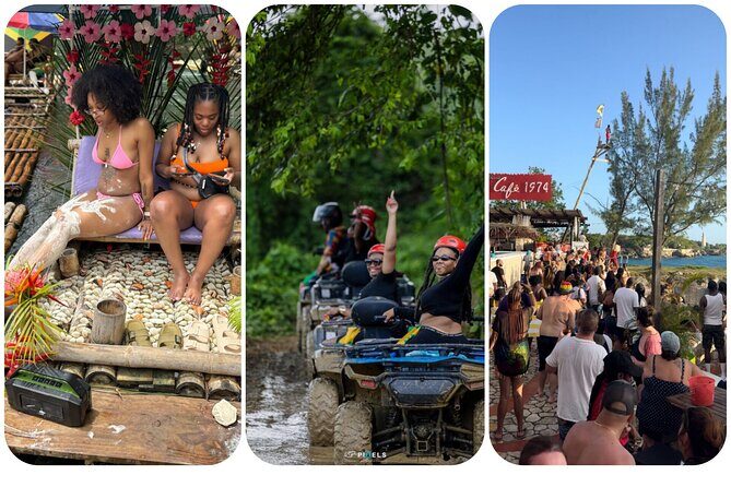 Bamboo Rafting, ATV and Ricks Café in Jamaica Tour - Starting from Montego Bay