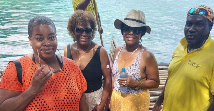 Bamboo Rafting, Frenchman Cove and Boston Bay Private Tour - Tour Overview