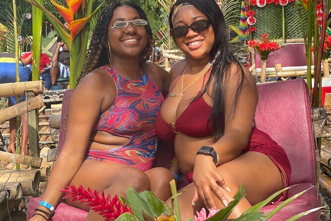 Bamboo Rafting with Limestone Foot massage then Margaritaville. - Good To Know