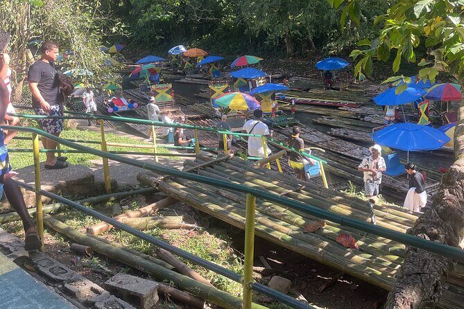 Bamboo Rafting with Limestone Foot massage then Margaritaville. - Overview of the Experience