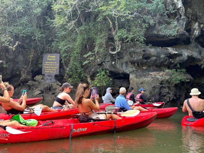 Ban Bor Thor Kayaking Tour in Krabi by TTD Global - Tham Lod and the cave route