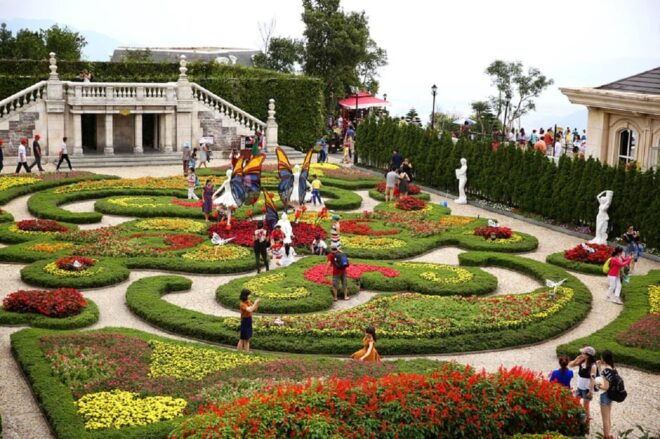 Bana Hill Golden Bridge 1 Day Trip Lunch Free Hotel Pick Up - Buffet Lunch at Mountain Top