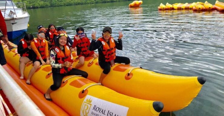 Banana Boat Ride & Clear Kayak Experience in Coron Palawan - Ticket Details