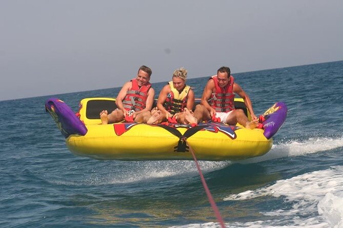 Banana Watersport Activity on the Beach at Rethymno - Activity Overview