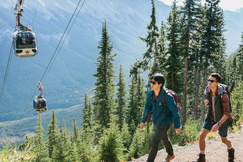 Banff Gondola Ticket - The eight-minute ride above Banff