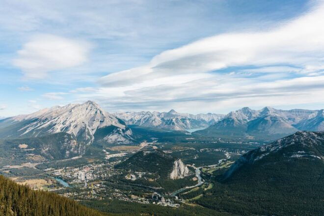 Banff Highlights Tour : Gondola, Fairmont & Johnston Canyon - Gondola Ride